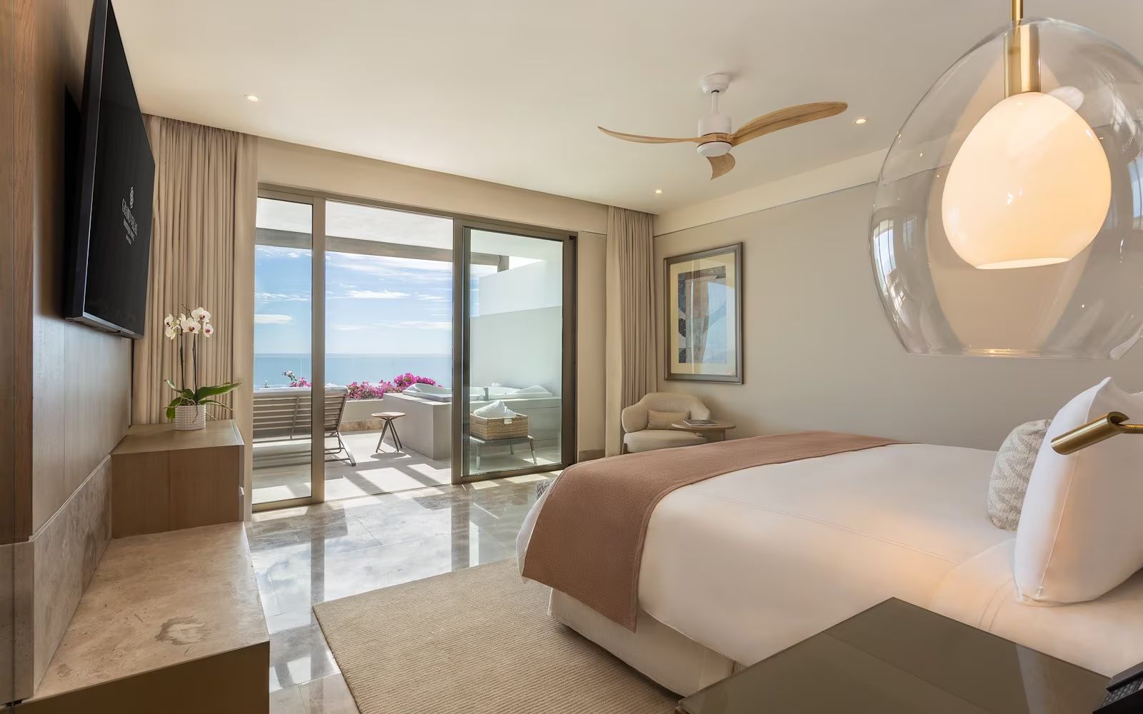 Grand Velas Boutique Los Cabos ocean suite terrace